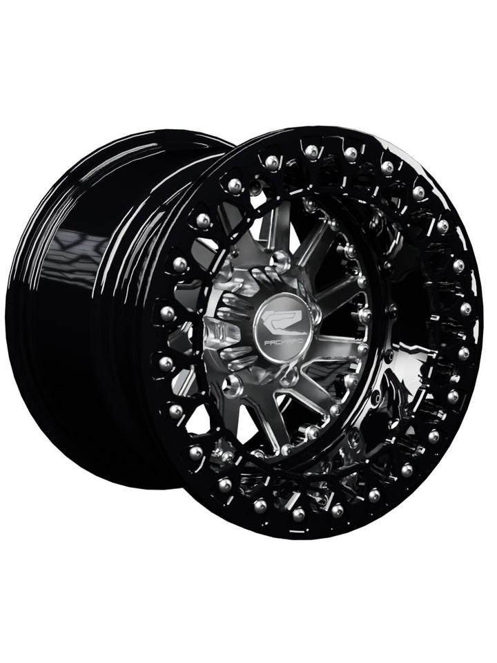 Cyclone - FF Forged Beadlock - Silver Maverick R 6x139.7 - 15x11 | 6X139.7 / Gloss Black V.3 / Spinner cap