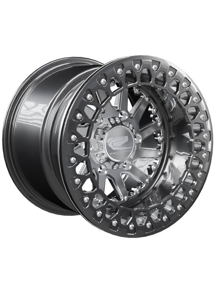 Cyclone - FF Forged Beadlock - Silver Maverick R 6x139.7 - 15x11 | 6X139.7 / Gloss Black V.3