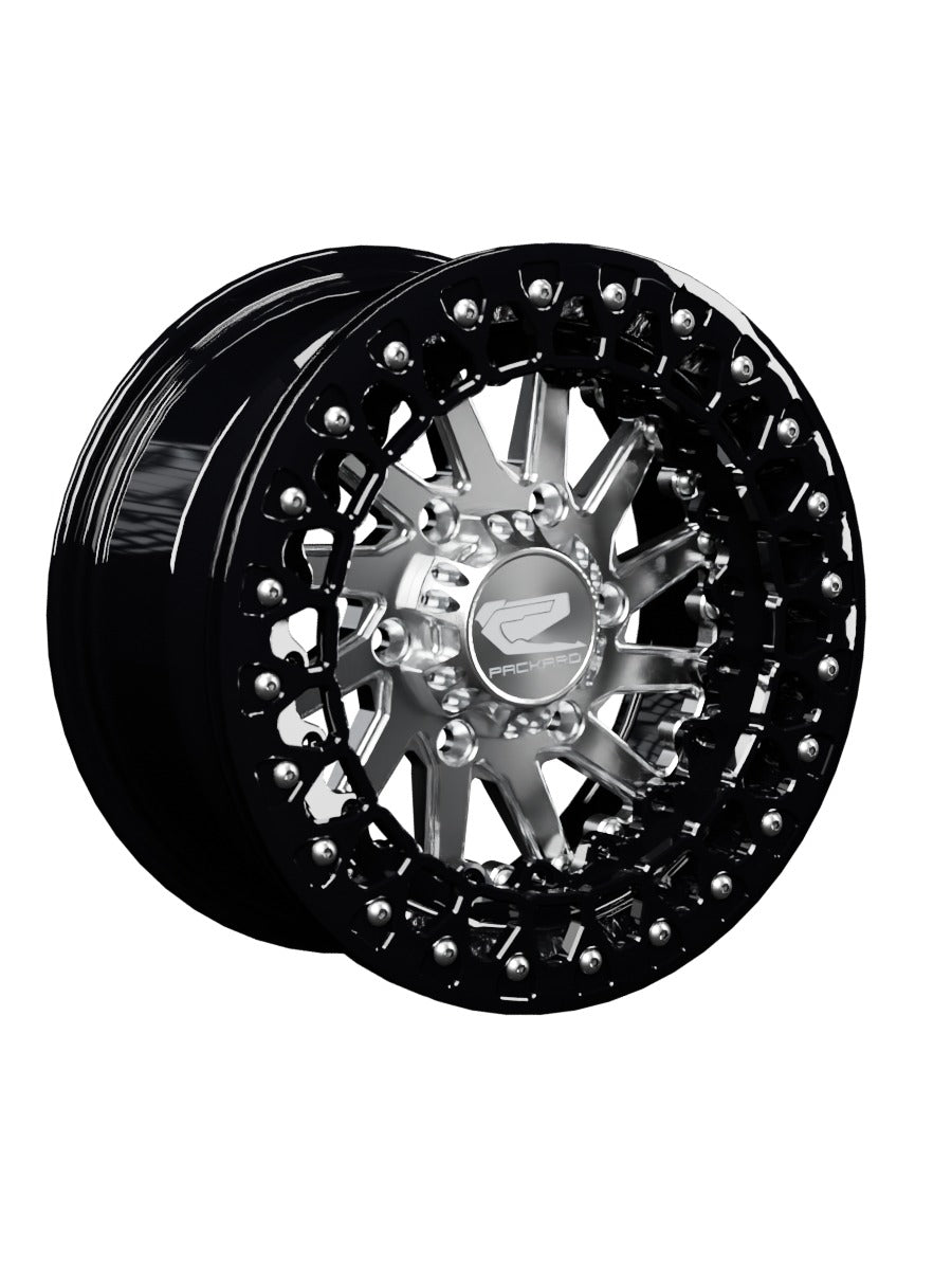 Cyclone - FF Forged Beadlock - Silver Maverick R 6x139.7 - 15x7 | 6X139.7 / Gloss Black V.3