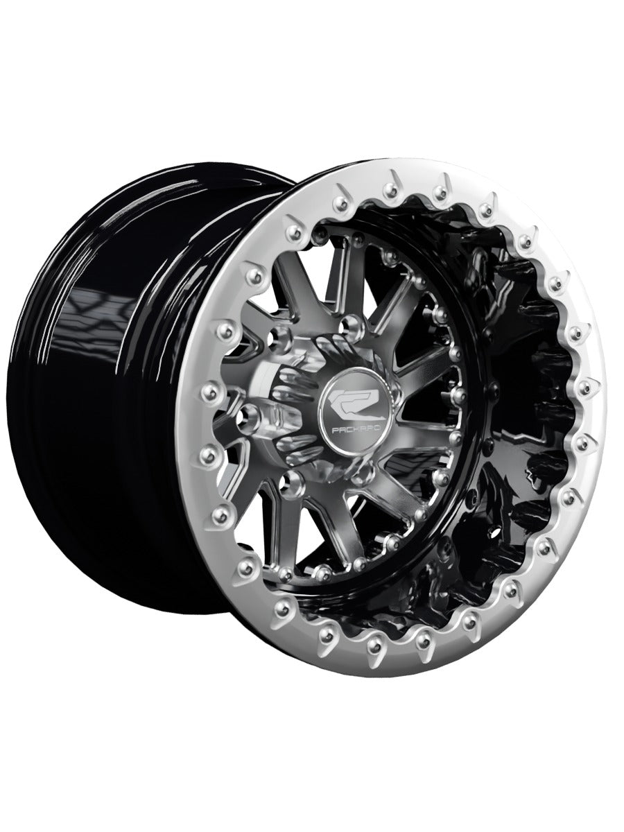 Cyclone - FF Forged Beadlock - Silver Maverick R 6x139.7 - 15x11 | 6X139.7 / Polished V.1 / Spinner cap