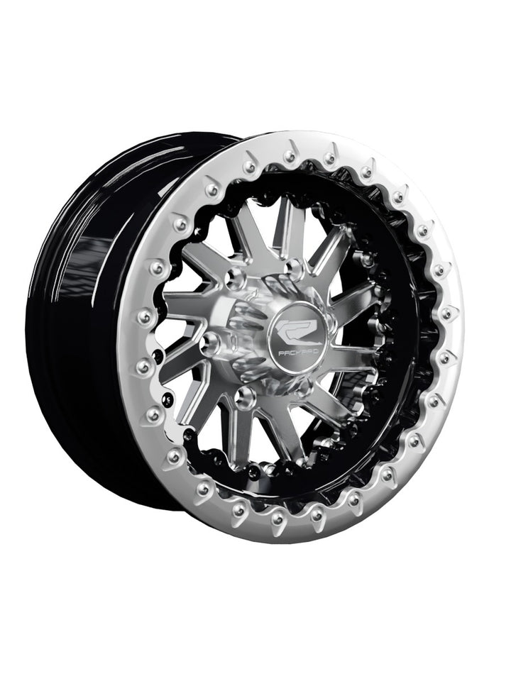 Cyclone - FF Forged Beadlock - Silver Maverick R 6x139.7 - 15x7 | 6X139.7 / Polished V.1 / Spinner cap