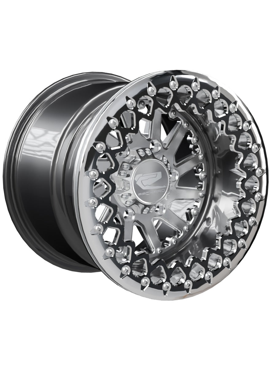 Cyclone - FF Forged Beadlock - Silver Maverick R 6x139.7 - 15x11 | 6X139.7 / Polished V.2