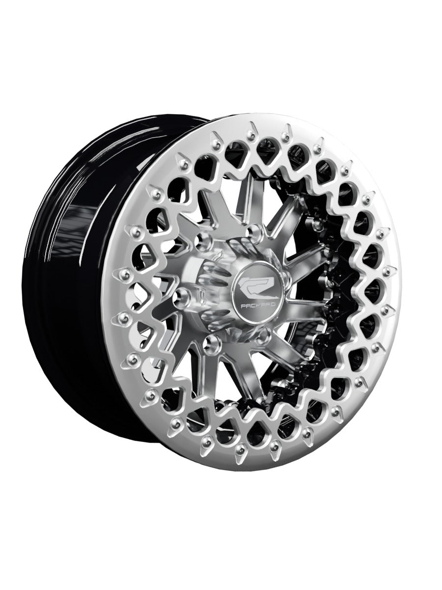 Cyclone - FF Forged Beadlock - Silver Maverick R 6x139.7 - 15x7 | 6X139.7 / Polished V.2 / Spinner cap