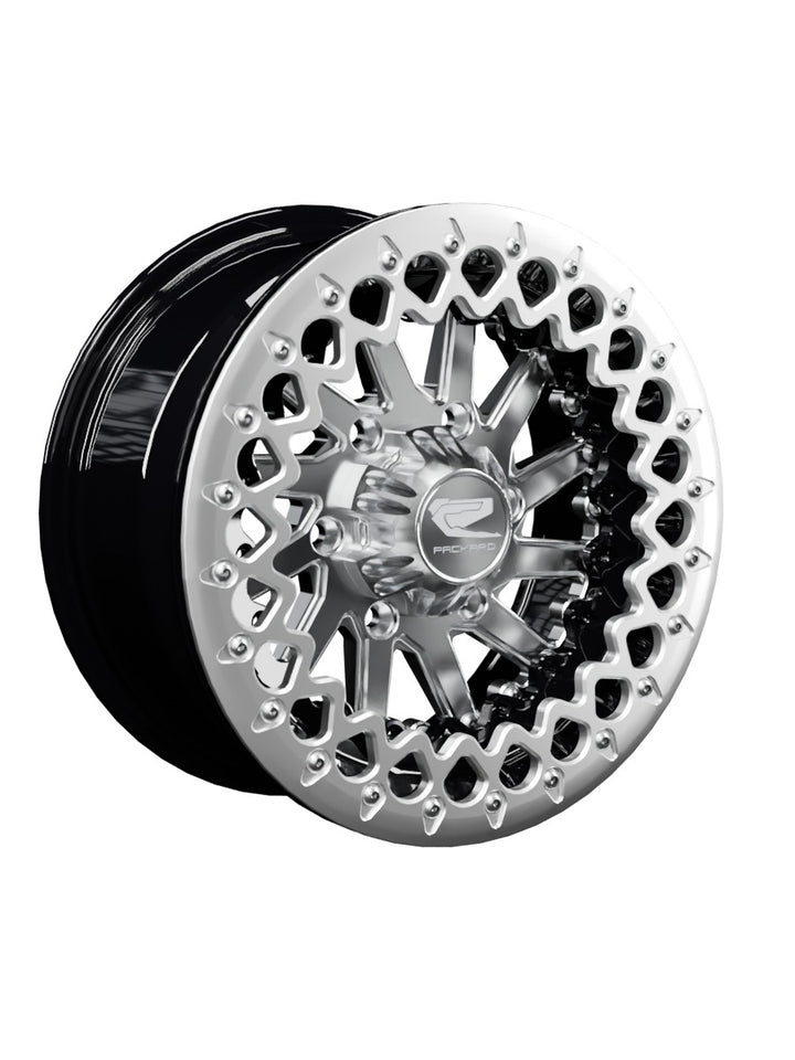 Cyclone - FF Forged Beadlock - Silver Maverick R 6x139.7 - 15x7 | 6X139.7 / Polished V.2 / Spinner cap