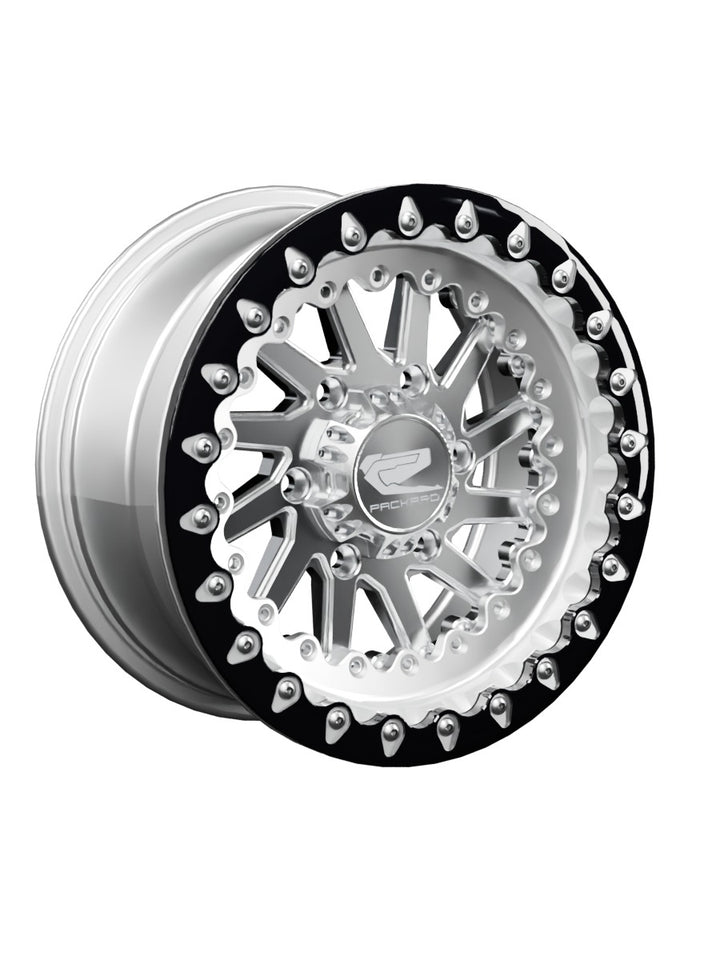 Cyclone - FF Forged Polished Beadlock - Silver Maverick R 6x139.7 - 15x7 | 6x139.7 / Contrast Machined V.1