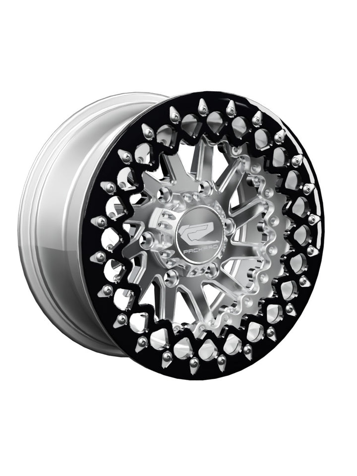 Cyclone - FF Forged Polished Beadlock - Silver Maverick R 6x139.7 - 15x7 | 6x139.7 / Contrast Machined V.2