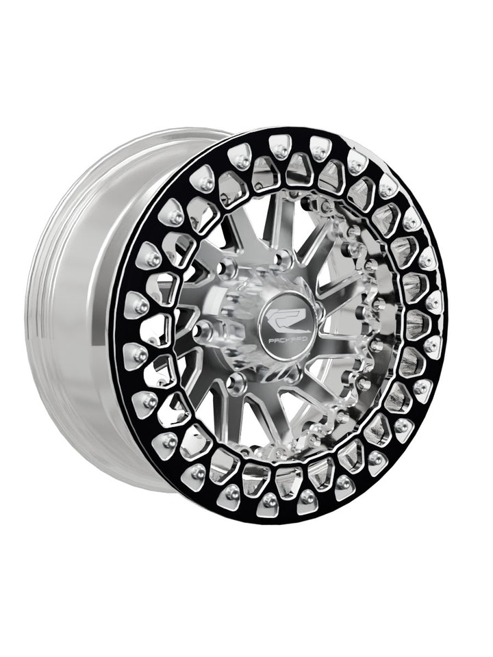 Cyclone - FF Forged Polished Beadlock - Silver Maverick R 6x139.7 - 15x7 | 6x139.7 / Contrast Machined V.3 / Spinner cap