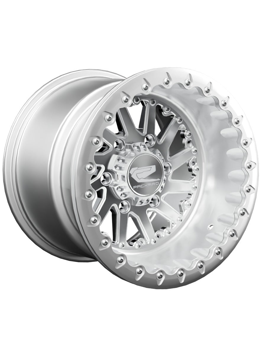 Cyclone - FF Forged Polished Beadlock - Silver Maverick R 6x139.7 - 15x11 | 6x139.7 / Polished V.1