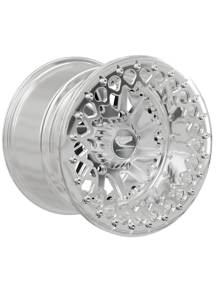 Cyclone - FF Forged Polished Beadlock - Silver Maverick R 6x139.7 - 15x11 | 6x139.7 / Polished V.2 / Spinner cap