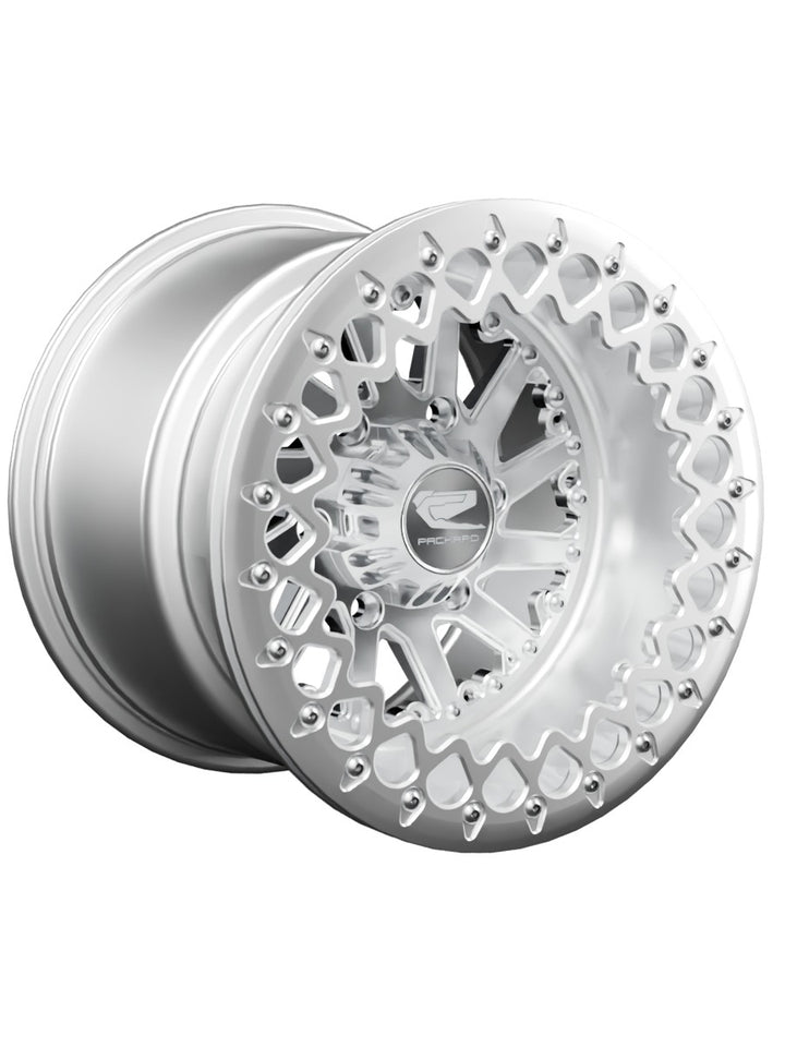 Cyclone - FF Forged Polished Beadlock - Silver Maverick R 6x139.7 - 15x11 | 6x139.7 / Polished V.2 / Spinner cap