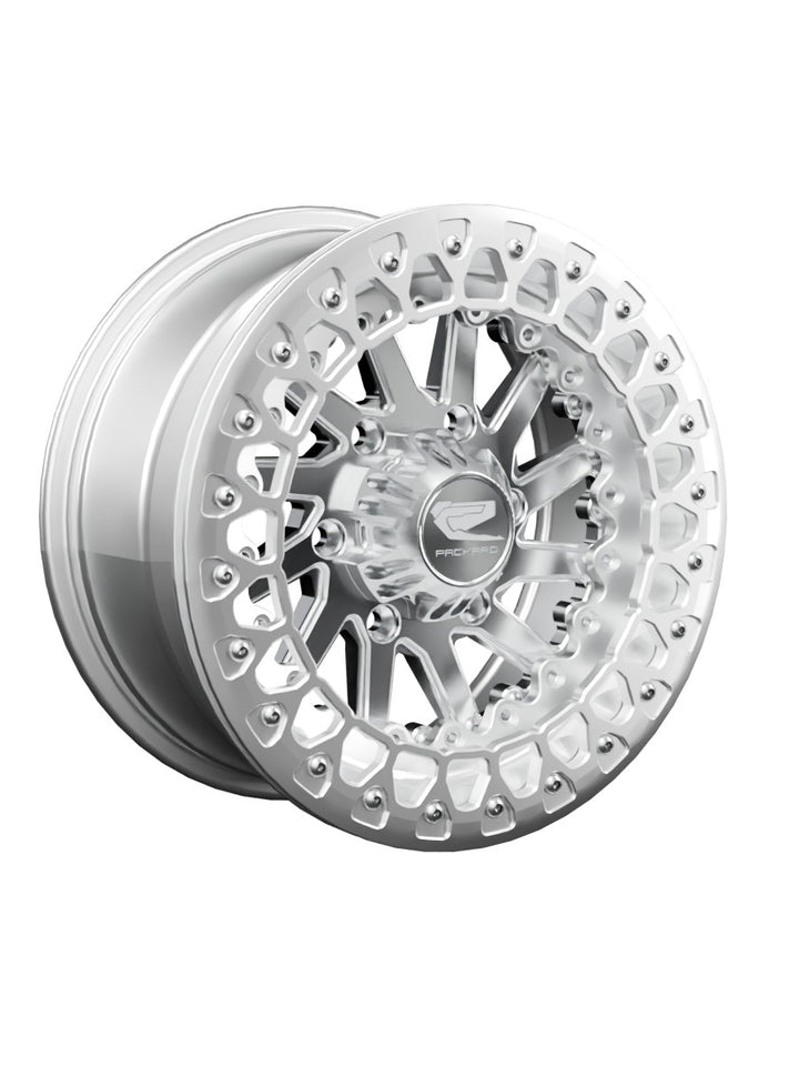 Cyclone - FF Forged Polished Beadlock - Silver Maverick R 6x139.7 - 15x7 | 6x139.7 / Polished V.3 / Spinner cap
