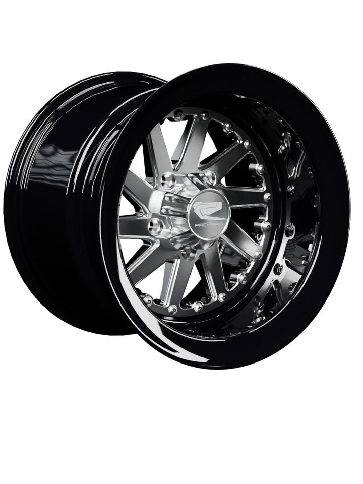 Cyclone - FF Forged Silver RZR Pro R 5x4.5 - 15x11 | 5x4.5 / Spinner cap