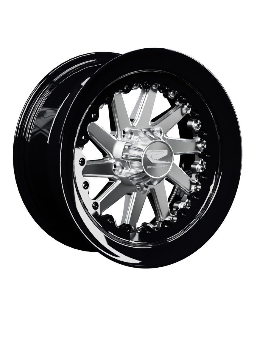 Cyclone - FF Forged Silver RZR Pro R 5x4.5 - 15x7 | 5x4.5 / Spinner cap