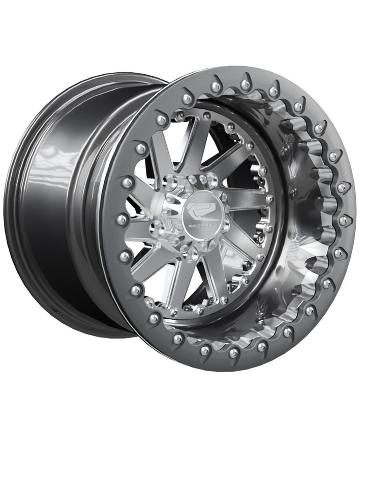 Cyclone - FF Forged Beadlock - Silver RZR Pro R 5x4.5 - 15x11 | 5X4.5 / Satin Black V.1