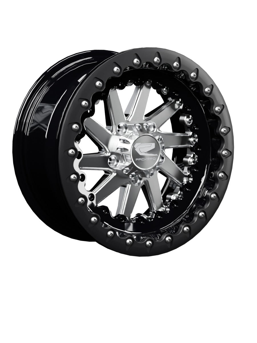 Cyclone - FF Forged Beadlock - Silver RZR Pro R 5x4.5 - 15x7 | 5X4.5 / Satin Black V.1