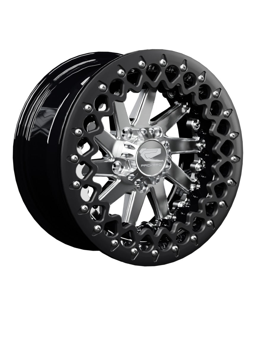 Cyclone - FF Forged Beadlock - Silver RZR Pro R 5x4.5 - 15x7 | 5X4.5 / Satin Black V.2