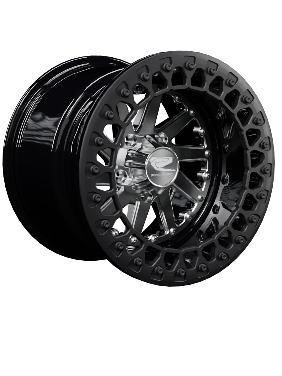 Cyclone - FF Forged Beadlock - Silver RZR Pro R 5x4.5 - 15x11 | 5X4.5 / Satin Black V.3 / Spinner cap
