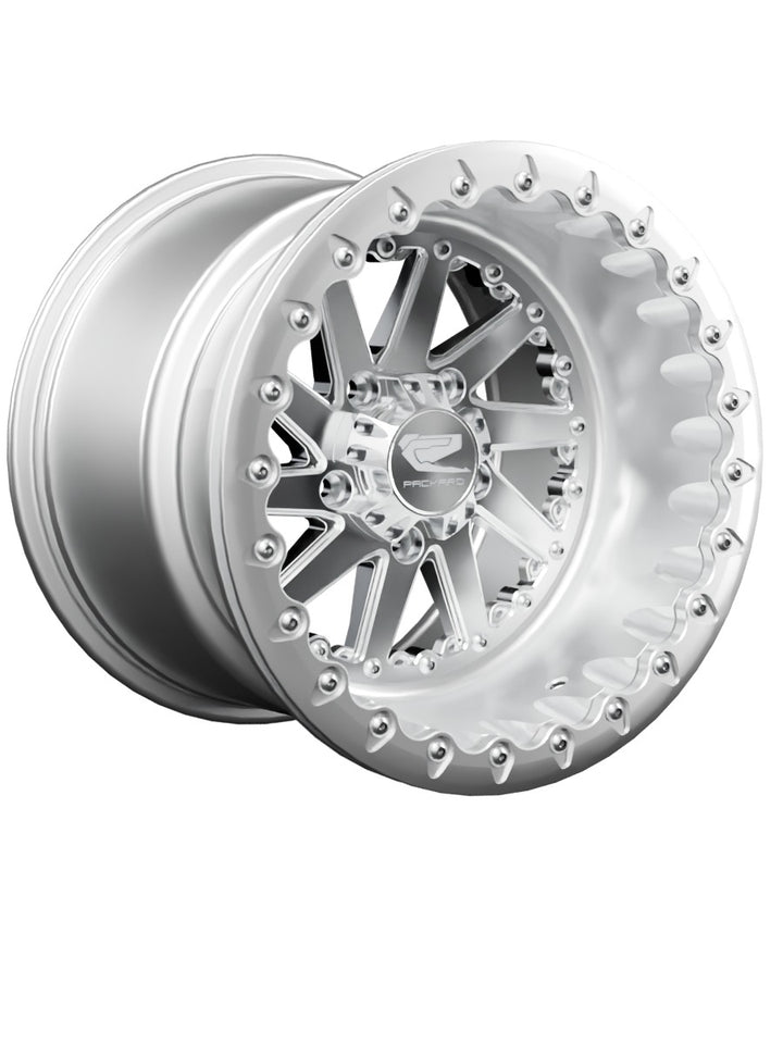 Cyclone - FF Forged Polished Beadlock - Silver RZR Pro R 5x4.5 - 15x11 | 5x4.5 / Polished V.1
