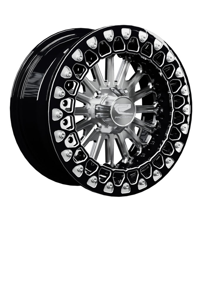 Element - FF Forged Beadlock - Silver 4x110 - 15x7 | 4x110 / Contrast Machined V.2 / Yes
