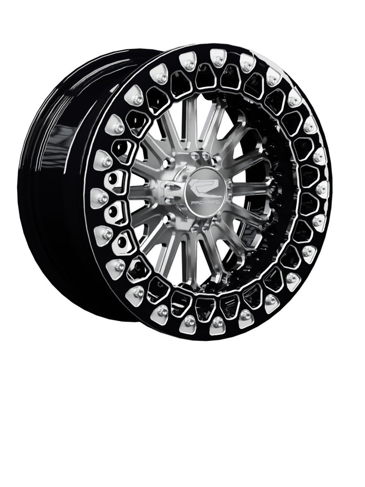 Element - FF Forged Beadlock - Silver 4x110 - 15x7 | 4x110 / Contrast Machined V.2 / No