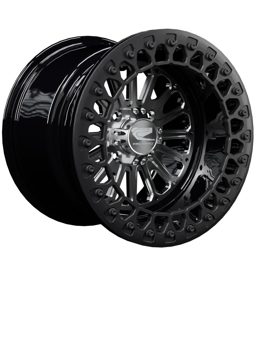Element - FF Forged Beadlock - Silver 4x110 - 15x11 | 4x110 / Satin Black V.2 / No