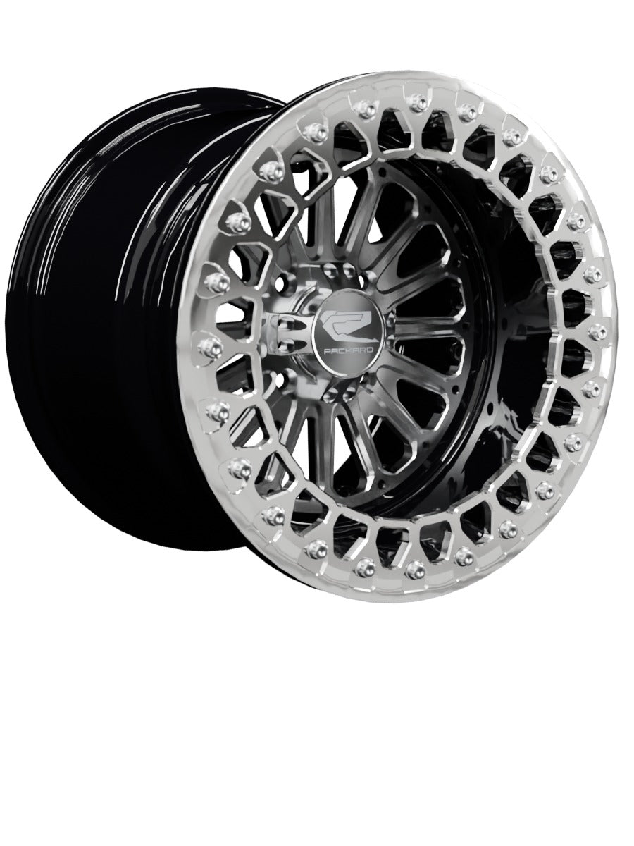 Element - FF Forged Beadlock - Silver 4x110 - 15x11 | 4x110 / Polished V.2 / No