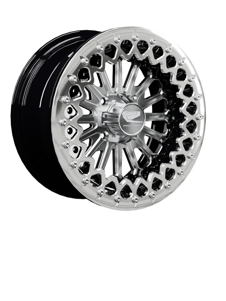 Element - FF Forged Beadlock - Silver 4x110 - 15x7 | 4x110 / Polished V.3 / Yes