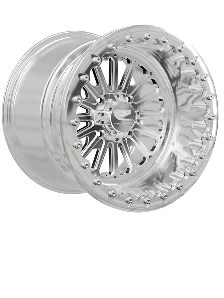 Element - FF Forged Polished Beadlock - Silver 4x110 - 15x11 | 4x110 / Polished V.1 / No