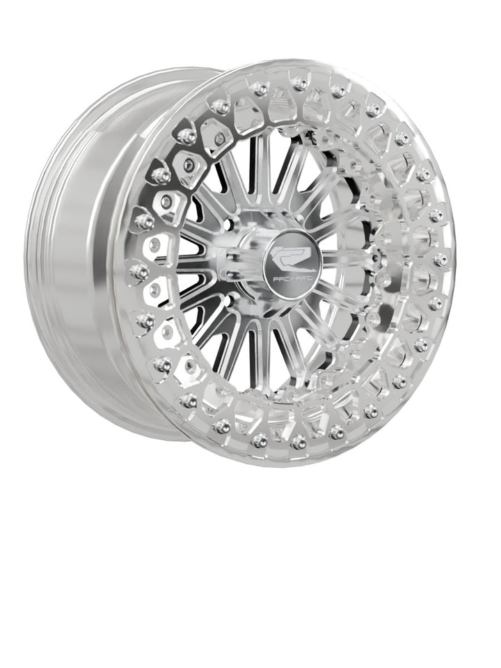 Element - FF Forged Polished Beadlock - Silver 4x110 - 15x7 | 4x110 / Polished V.2 / Yes