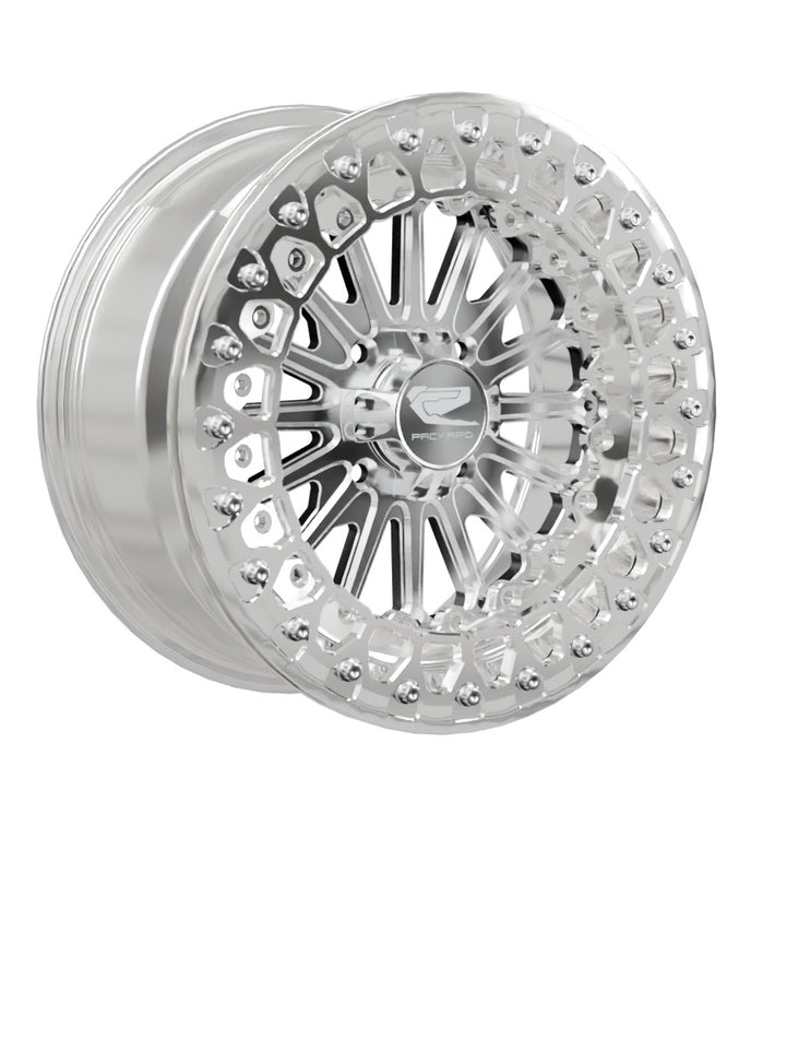 Element - FF Forged Polished Beadlock - Silver 4x110 - 15x7 | 4x110 / Polished V.2 / No