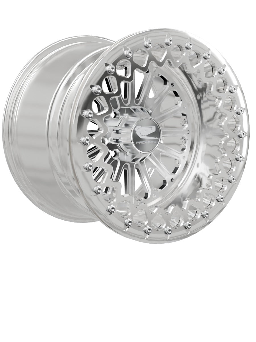 Element - FF Forged Polished Beadlock - Silver 4x110 - 15x11 | 4x110 / Polished V.3 / Yes