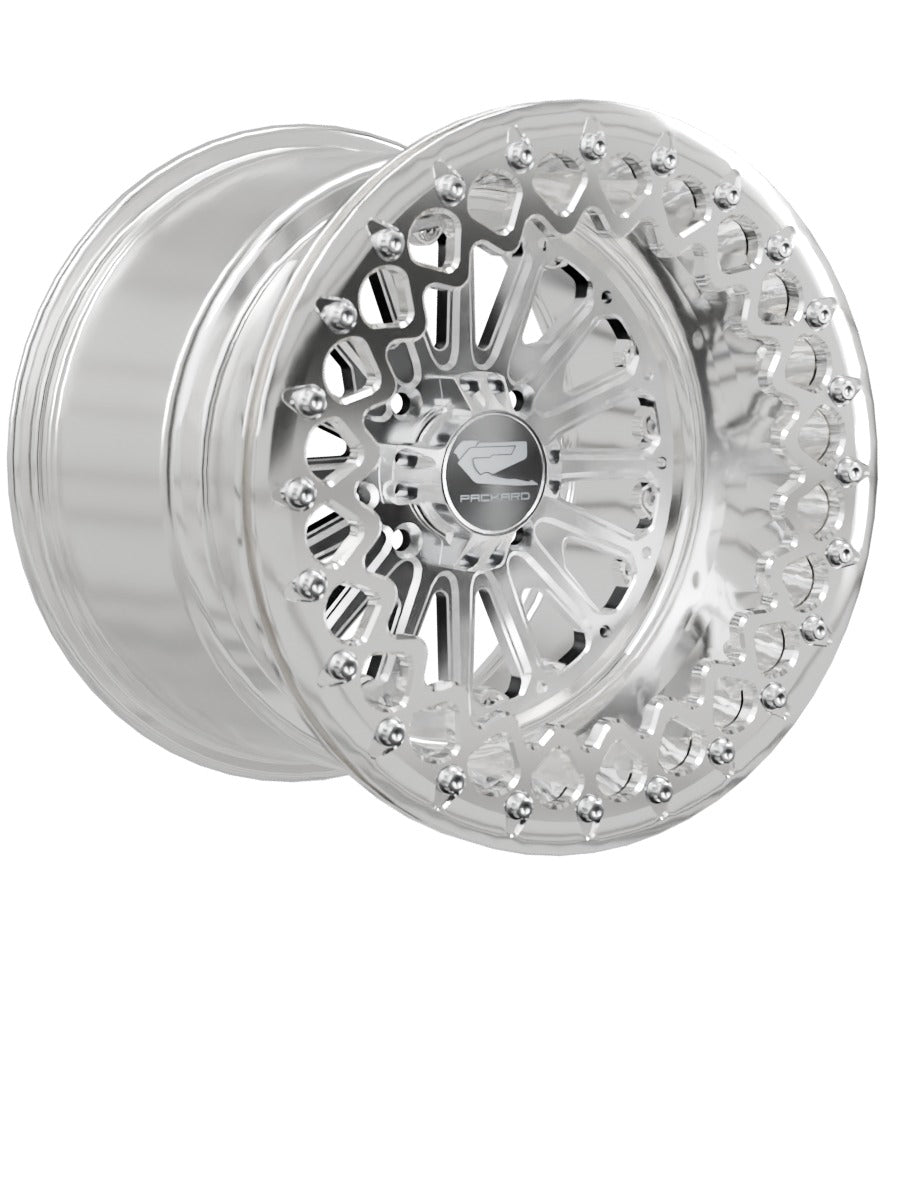 Element - FF Forged Polished Beadlock - Silver 4x110 - 15x11 | 4x110 / Polished V.3 / No