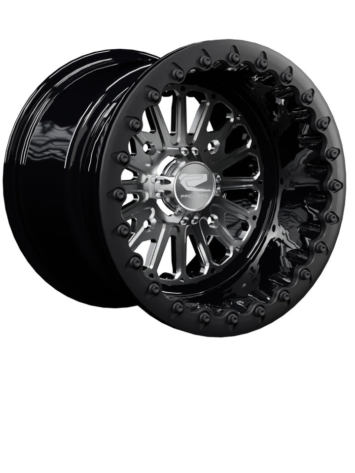 Element - FF Forged Beadlock - Silver - 15x11 | 4x156 / Satin Black V.1 / No