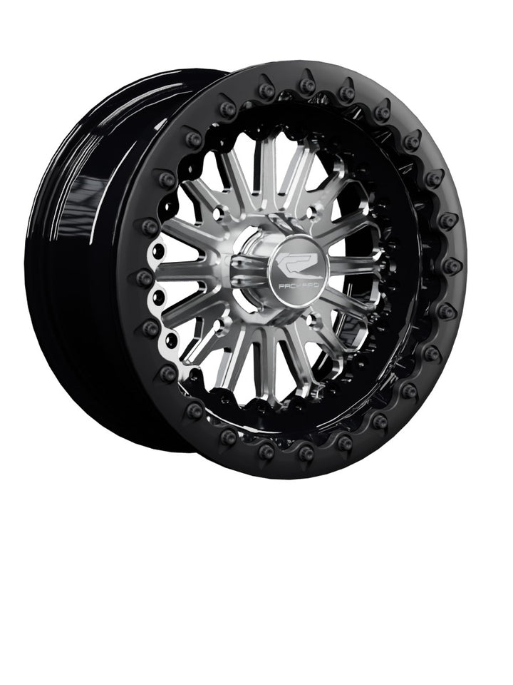 Element - FF Forged Beadlock - Silver - 15x7 | 4x156 / Satin Black V.1 / Yes