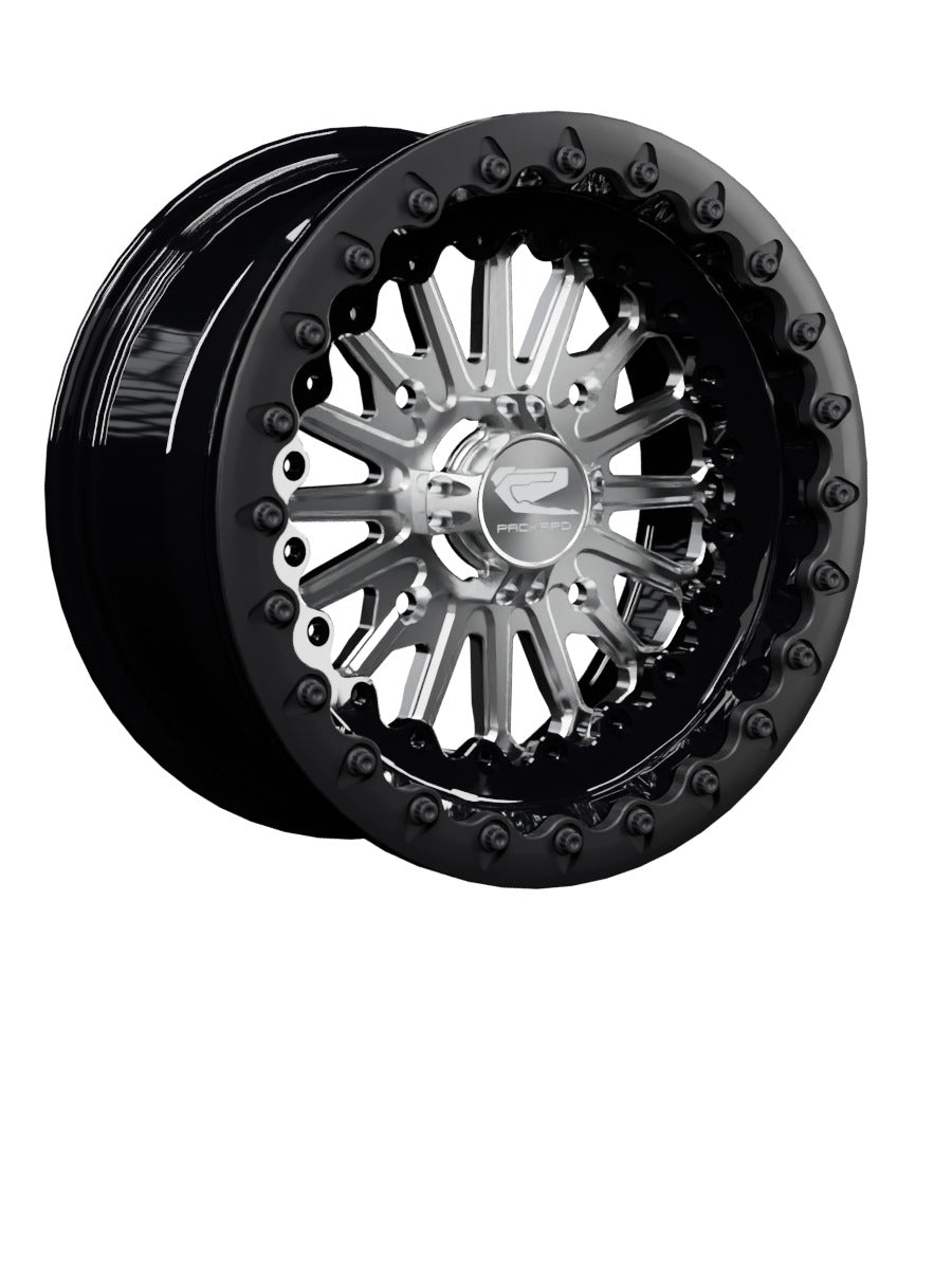 Element - FF Forged Beadlock - Silver - 15x7 | 4x156 / Satin Black V.1 / No