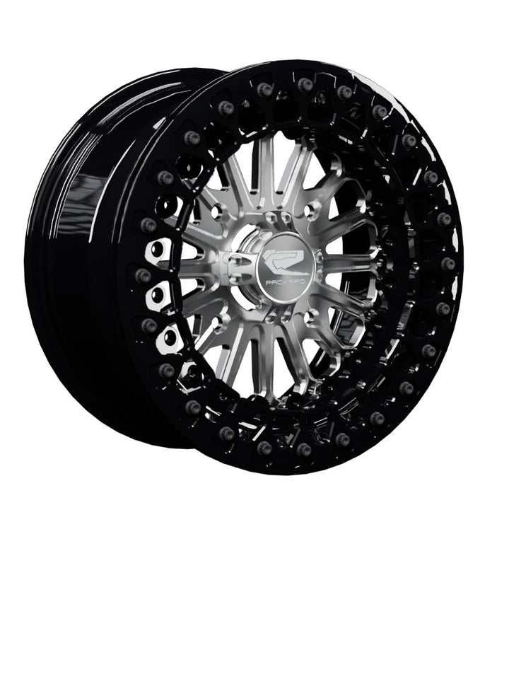 Element - FF Forged Beadlock - Silver - 15x7 | 4x156 / Gloss Black V.2 / No