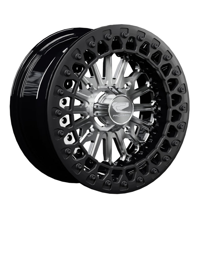 Element - FF Forged Beadlock - Silver - 15x7 | 4x156 / Satin Black V.2 / Yes