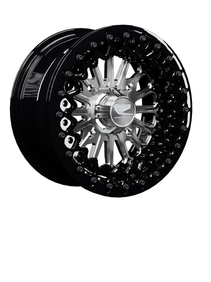Element - FF Forged Beadlock - Silver - 15x7 | 4x156 / Gloss Black V.3 / Yes