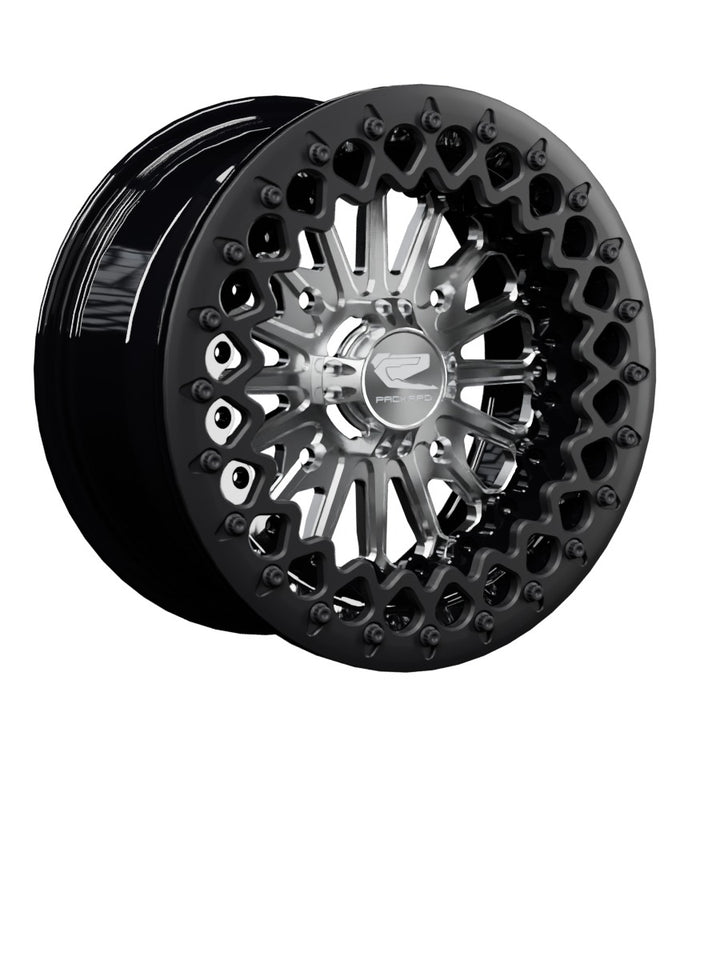 Element - FF Forged Beadlock - Silver - 15x7 | 4x156 / Satin Black V.3 / No