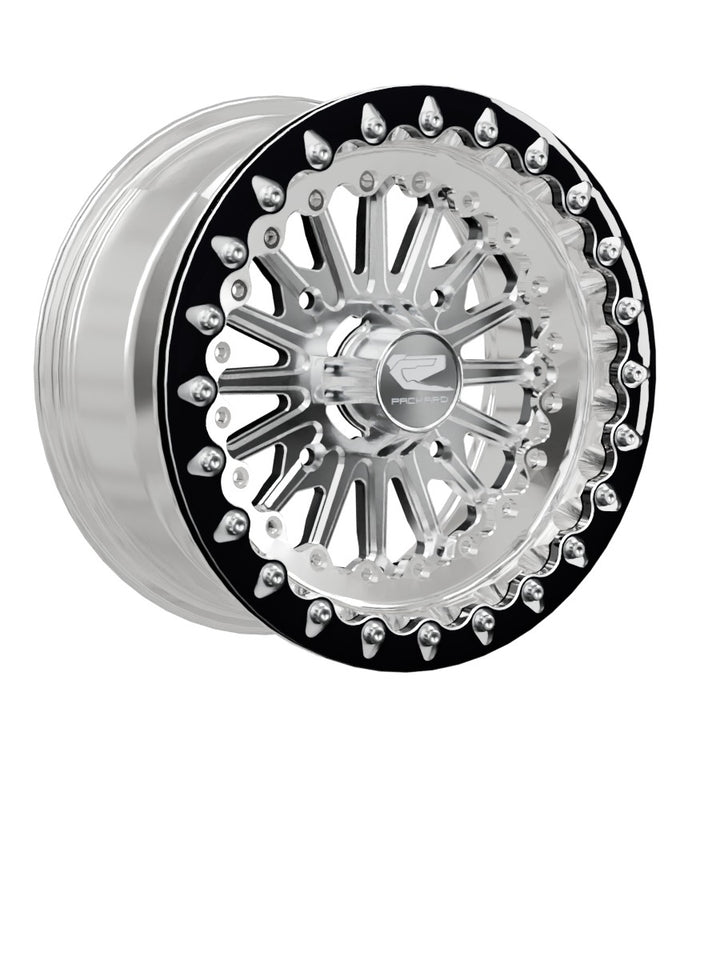 Element - FF Forged Polished Beadlock - Silver - 15x7 | 4x156 / Contrast Machined V.1 / Yes