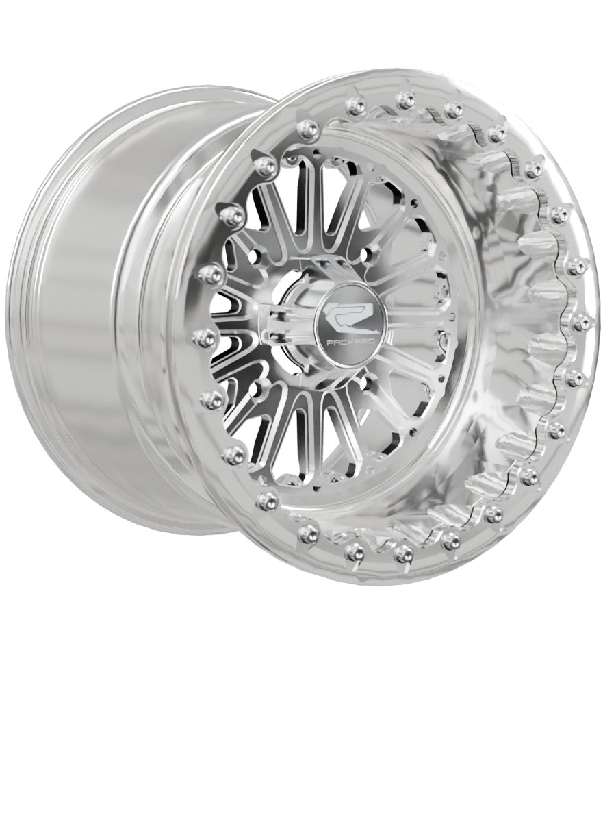 Element - FF Forged Polished Beadlock - Silver - 15x11 | 4x156 / Polished V.1 / Yes