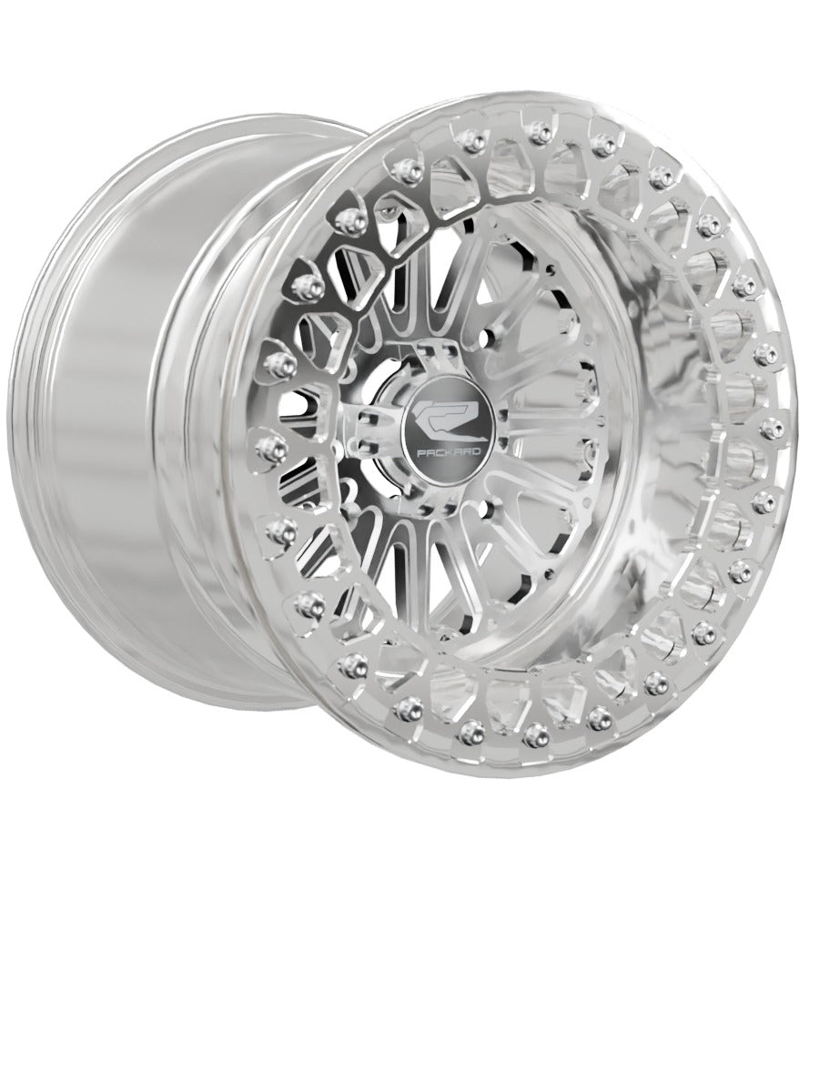 Element - FF Forged Polished Beadlock - Silver - 15x11 | 4x156 / Polished V.2 / No