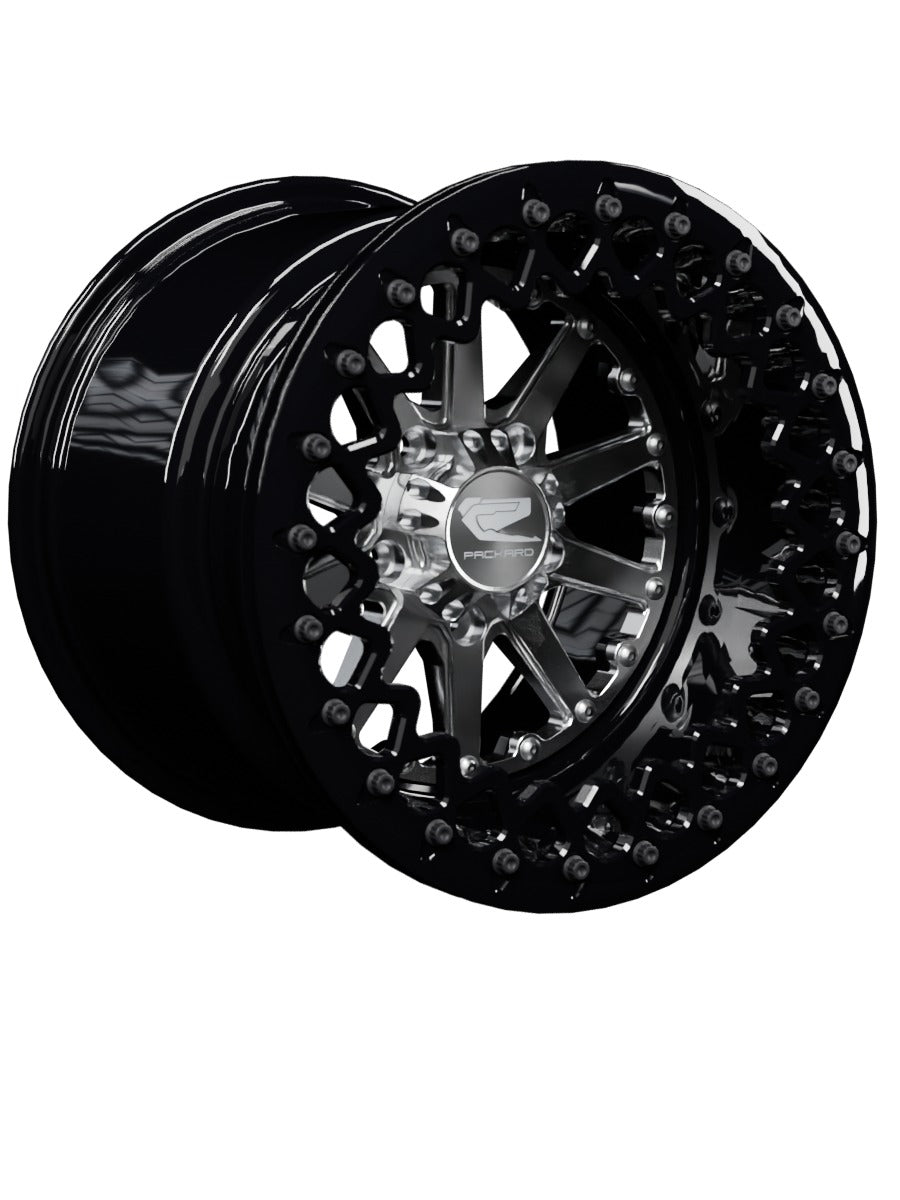 Element - FF Forged Beadlock - Silver RZR Pro R 5x4.5 - 15x11 | 5X4.5 / Gloss Black V.2