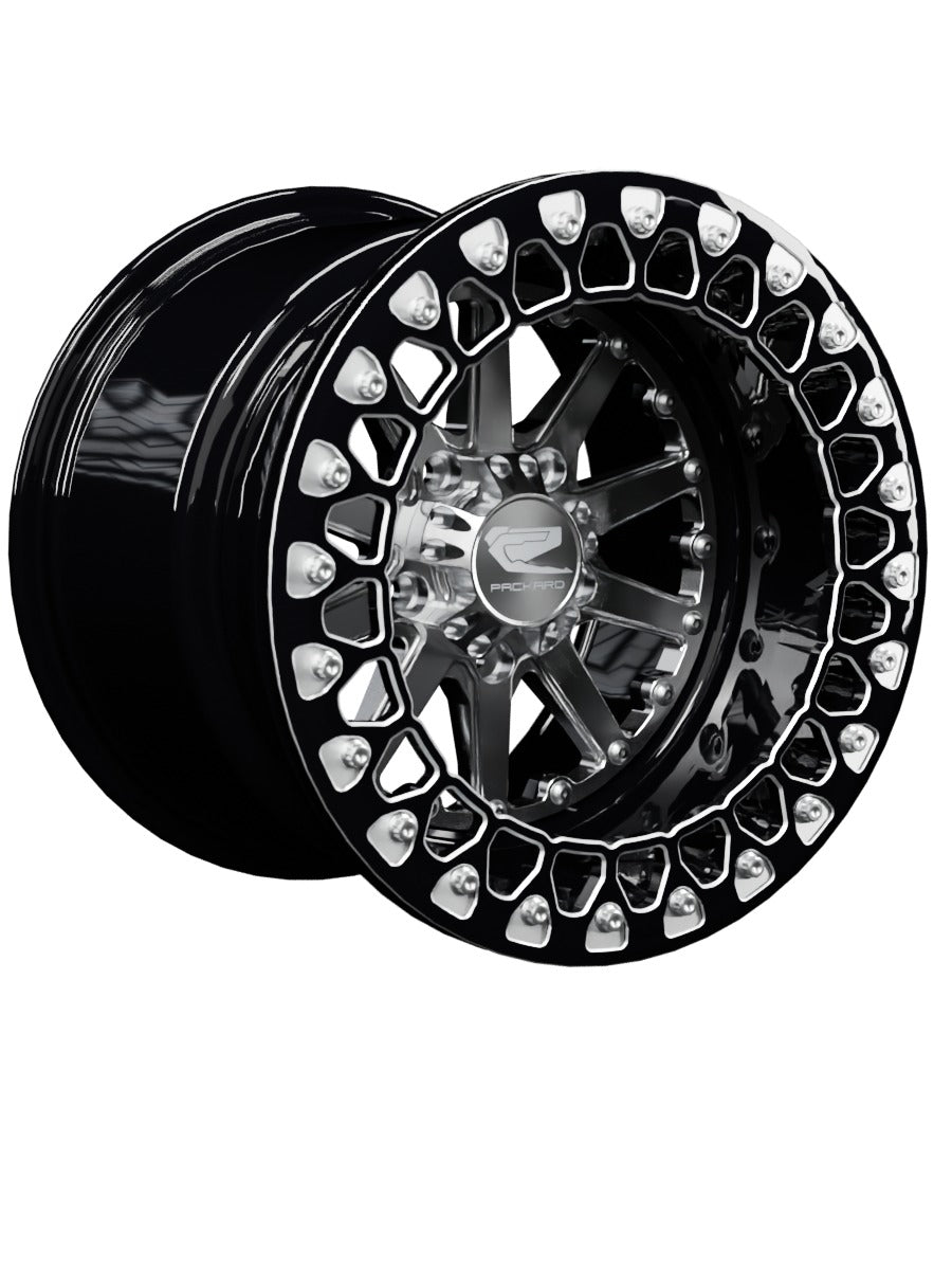 Element - FF Forged Beadlock - Silver RZR Pro R 5x4.5 - 15x11 | 5X4.5 / Contrast Machined V.3