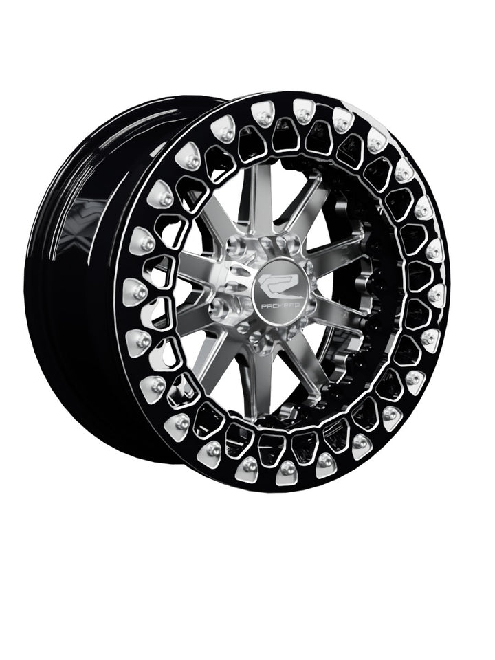 Element - FF Forged Beadlock - Silver RZR Pro R 5x4.5 - 15x7 | 5X4.5 / Contrast Machined V.3