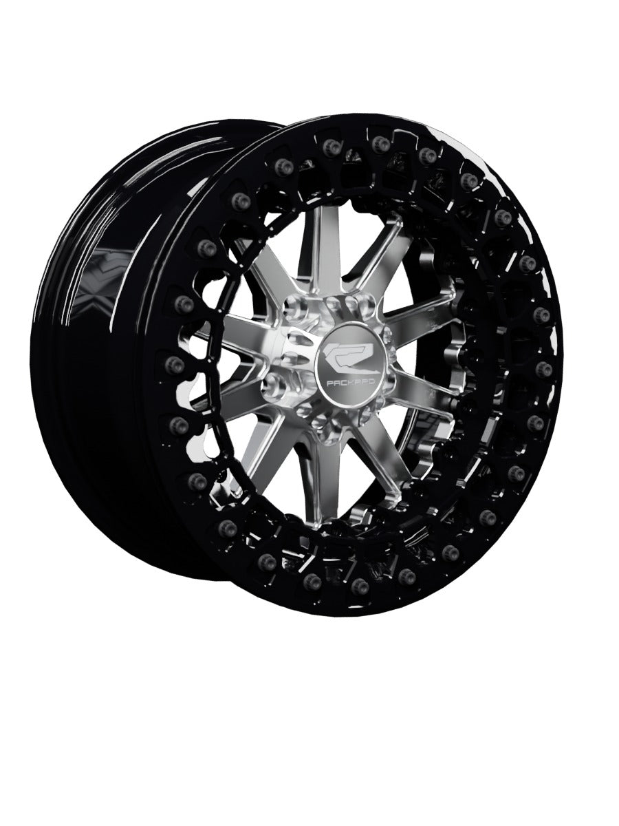 Element - FF Forged Beadlock - Silver RZR Pro R 5x4.5 - 15x7 | 5X4.5 / Gloss Black V.3