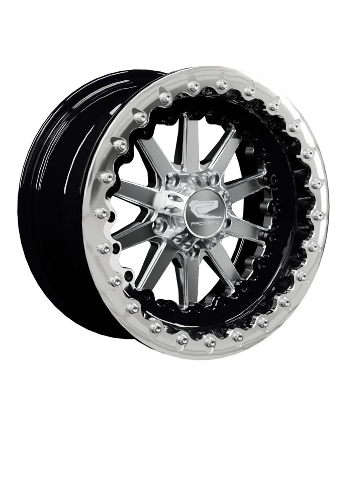 Element - FF Forged Beadlock - Silver RZR Pro R 5x4.5 - 15x7 | 5X4.5 / Polished V.1