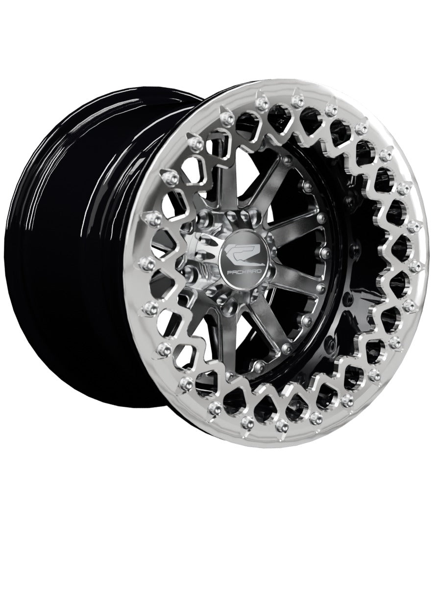 Element - FF Forged Beadlock - Silver RZR Pro R 5x4.5 - 15x11 | 5X4.5 / Polished V.2