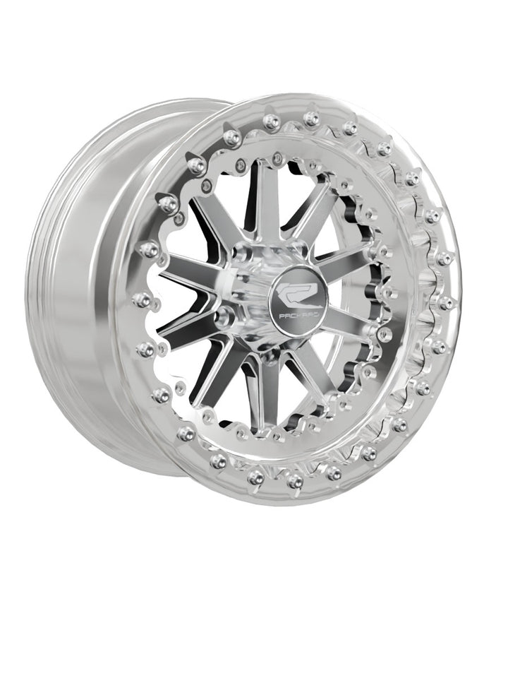 Element - FF Forged Polished Beadlock - Silver RZR Pro R 5x4.5 - 15x7 | 5X4.5 / Polished V.1 / Spinner cap