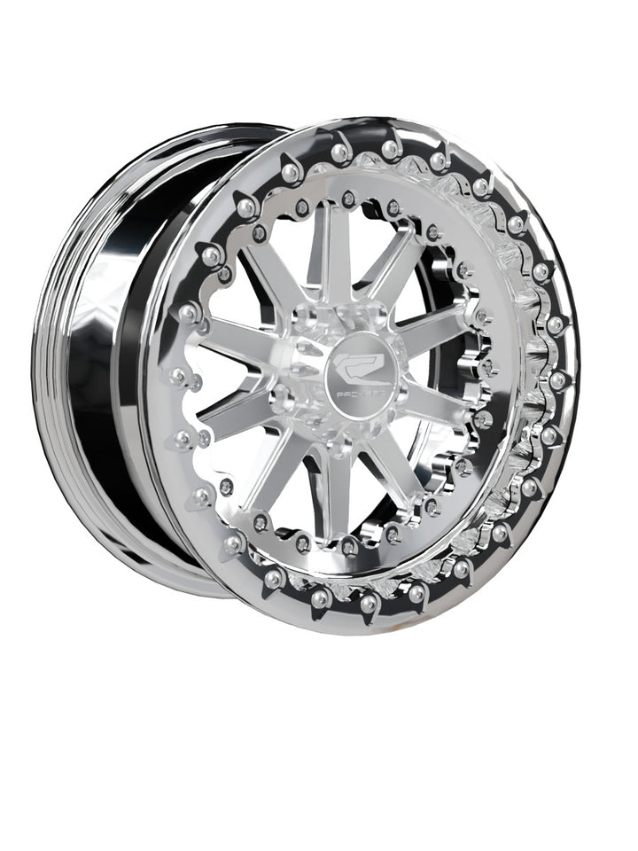 Element - FF Forged Polished Beadlock - Silver RZR Pro R 5x4.5 - 15x7 | 5X4.5 / Polished V.1